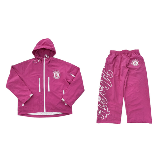 Pink Windbreaker Set