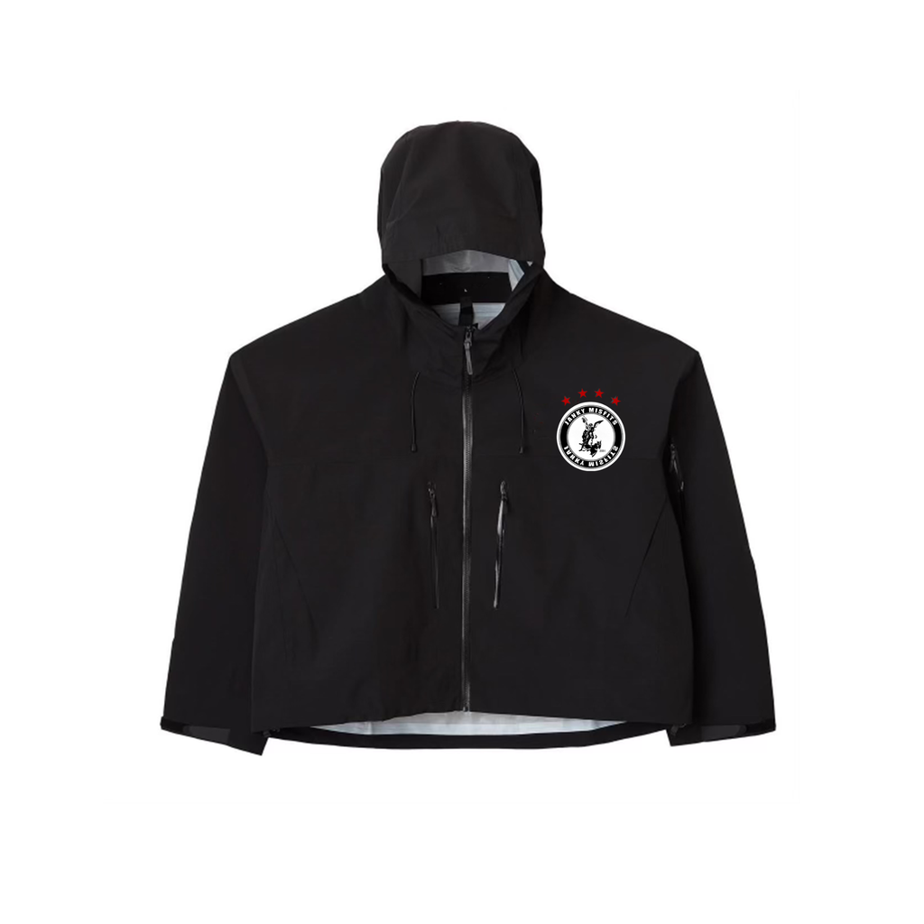 Black Windbreaker Jacket